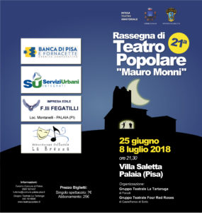 21° Rassegna di Teatro Popalare "Mauro Monni"